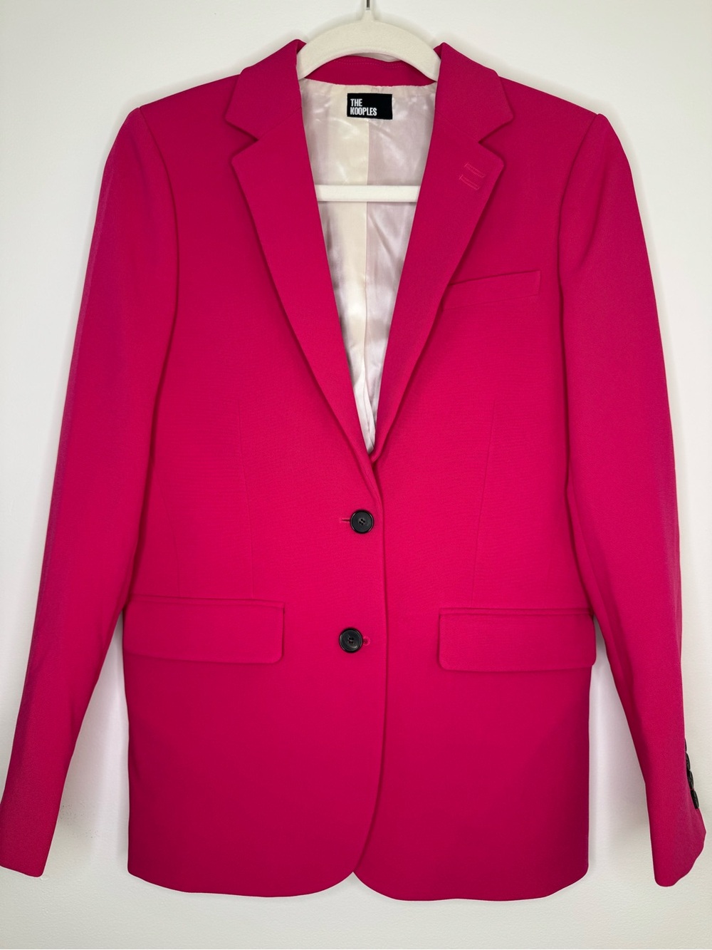 NWT 💫The Kooples Women’s Hot Pink Tailored Blazer $395